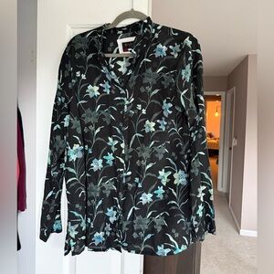 Johnny Was silk Blouse